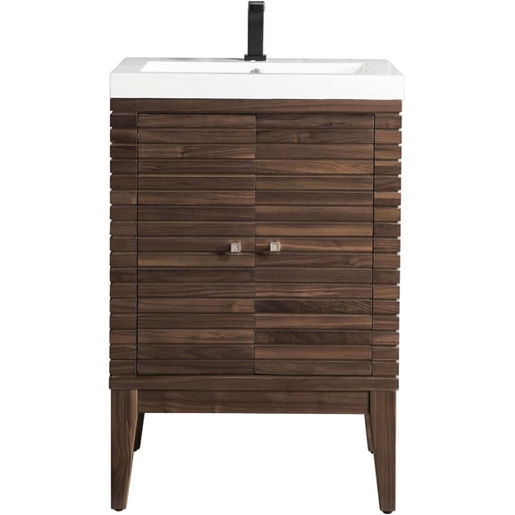 James Martin Vanities E213v24wg Linden 24" Free Standing Single Basin Hardwood Vanity Set