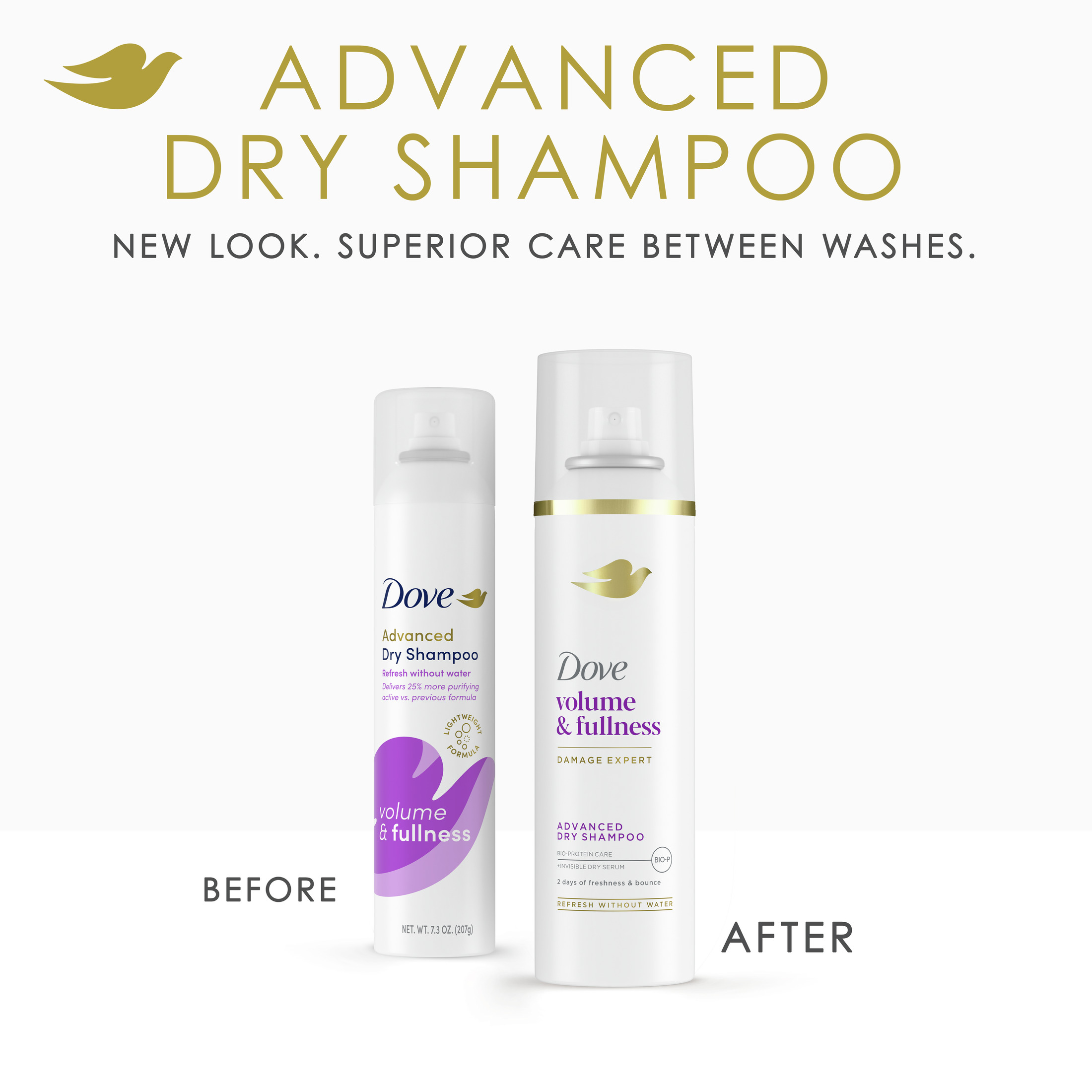 Dove Advanced Volume and Fullness Dry Shampoo photo 2