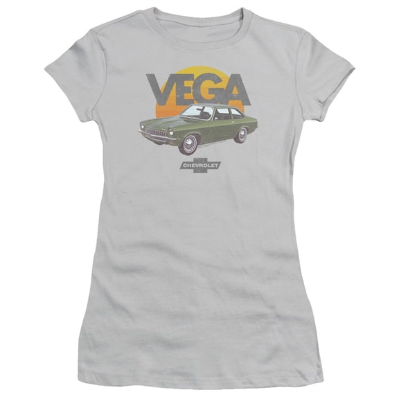 Chevrolet - Vega Sunshine - Juniors Teen Girls Cap Sleeve Shirt - Medium