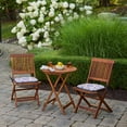 thumbnail image 3 of ARDEN Indoor/Outdoor Foam Seat Pad, 2 Pack, 17 x 16, Patio Cushion, Water repellent, Fade Resistant, Foam Cushion Clark Blue, 3 of 8