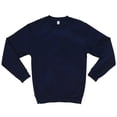 thumbnail image 2 of Oversized Unisex Lane Seven Ring Spun Cotton Long Sleeve Premium 3-End Fleece Sweatshirt - Navy XL, 2 of 4