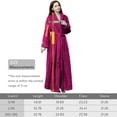 thumbnail image 6 of LOFIR Womens Long Fleece Robe - Soft Comfy Plush Bathrobes for Women, Ladies Sleepwear - 2XL3XL, Rose Red, 6 of 6