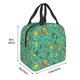 thumbnail image 3 of Easygdp Funny Animals in Jungle Bolsa Térmica Premium - Tela Oxford Impermeable, Gran Capacidad, Bolsillo Frontal, Unisex para Trabajo, Escuela, Actividades al Aire Libre y Picnics, 3 of 8
