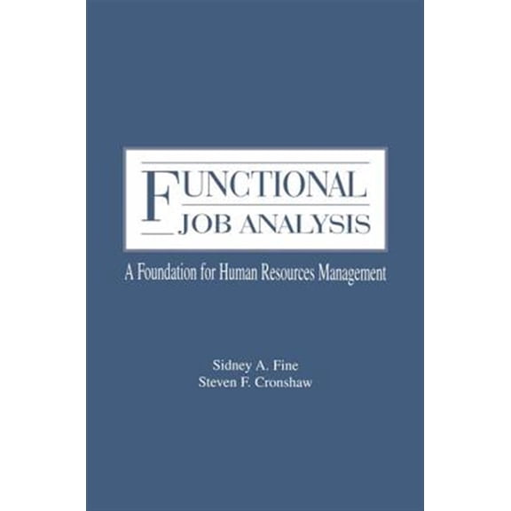 Pre-Owned Applied Psychology Functional Job Analysis: A Foundation for Human Resources Management, (Paperback)