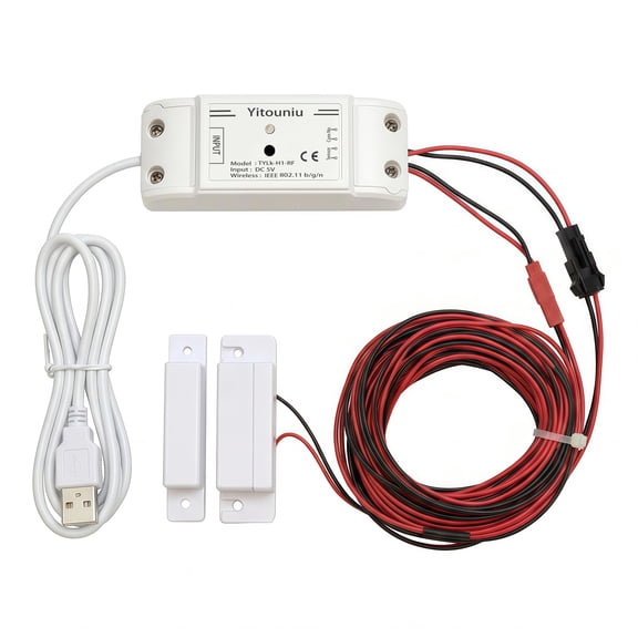 Smart WiFi Garage Door Controller with App Remote Voice Control Magnetic Sensor 1 Pack