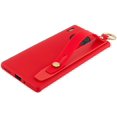 thumbnail image 2 of Case for Huawei P20 Pro, Rhinestone Painting Cloth Embossed Stylish Soft TPU Frame Glitter Thin Multicolor Soft Holder Stand Wrist Strap Full Protection Bumper, by IBAOLE -Purple R-Red Huawei Mate30, 2 of 5