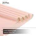 thumbnail image 3 of Double Sided Color Flower Wrapping Paper Milk White+Pink 22.8"x22.8" Waterproof 20 Pack, 3 of 7