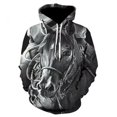 thumbnail image 4 of Sweat à Capuche Unisexe Cheval Créatif Imprimé 3D Imprimé Animal, 4 of 8