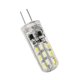 thumbnail image 3 of 10 Uds G4 DC12V 3014 cuentas LED de cristal lámparas de luz para el hogar bombilla de ahorro de energía blanco frío 24LED 1,5 W, 3 of 6