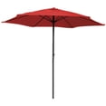thumbnail image 1 of Arctic Sky - Patio Umbrella 8.5' - Red, 1 of 5
