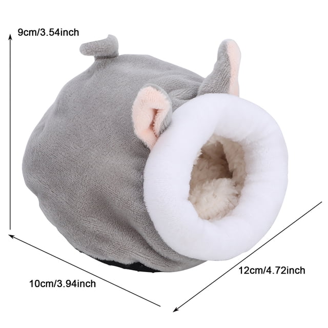 Erizo, Heno Para Cuyo Casa Para Hamster Mini Lindo Algodón Cálido Mascota Hámster Dormir Nido Pequeño Animal Ardilla Casa Jaula Juguete