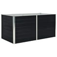 thumbnail image 4 of vidaXL Raised Garden Bed Raised Flower Bed Galvanized Steel Planter Anthracite, 4 of 128