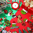 thumbnail image 2 of Decoración de Grinch Decoración navideña Adornos para árboles de Navidad Adornos colgantes que se pueden colgar en los colgantes del árbol de Navidad, 2 of 2