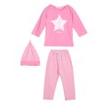 thumbnail image 1 of 3 Piezas Niños Bebé Niños Niña Manga Larga Estrella Camiseta Tops Pantalones Sombrero Conjunto-119626.10 Tmvgtek Mujer, 1 of 3