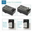 thumbnail image 5 of BM Premium LP-E5 Battery and Charger Kit for Canon EOS Rebel T1i, Rebel XS, Rebel XSi, 1000D, 500D, 450D, Kiss X3, Kiss X2, Kiss F Digital SLR Cameras, 5 of 7
