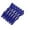 Blue, variant on Salon Hair Styling Clips 6-Pack Strong Hold Barrettes for Women and Girls