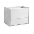 thumbnail image 2 of Fresca Fcb9230 Catania 30" Glossy White Wall Hung Modern Bathroom Cabinet, 2 of 5
