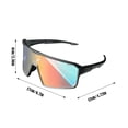 thumbnail image 3 of Ciclismo Gafas Deporte Gafas de sol Hombres Mujeres Correr Conducir Pesca, 3 of 7