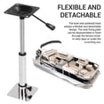 thumbnail image 3 of Boat  Pedestal Base Mount Kit, Boat  Pedestal Mount Stainless Steel  for Pontoon Bridge, 3 of 7