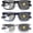 Matte Black+matte Blue+transparent, variant on Photochromic Reading Glasses for Men and Women TR90 Sport Reader Anti Glare UV Ray Filter