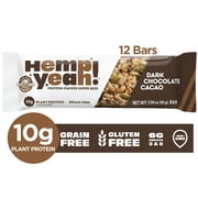 Manitoba Harvest Hemp Yeah! Bar, Dark Chocolate Cacao, 12 Ct