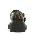 thumbnail image 7 of Circus by Sam Edelman Emelia Chestnut Slip On Round Toe Chunky Heel Loafers (Chestnut, 5.5), 7 of 7