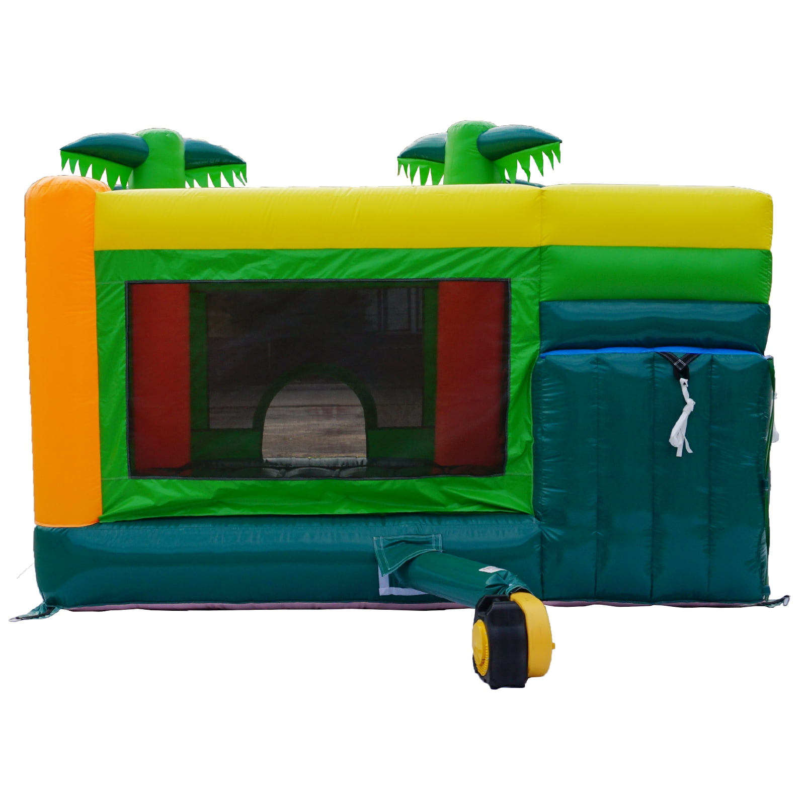 Hapcap PVC Inflatable Water slide Bounce House w/Pool, 15' x 13' x 9.4',Semi Commercial,Includes Blower