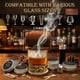 thumbnail image 4 of Kit ahumador para whisky Yodel con 6 tipos de virutas de madera y 2 vasos, 4 of 8