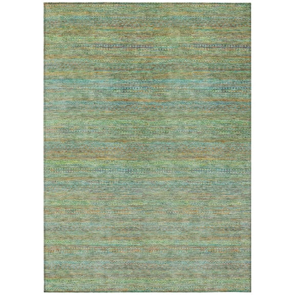 Dalyn Rugs Machine Washable Indoor/Outdoor Chantille ACN2148 Green 2'6" x 3'10" Rug