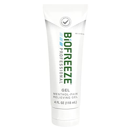 Biofreeze Professional Menthol Pain Relieving Gel 4 FL OZ Tube For Pain