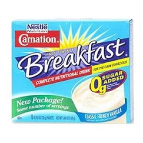 Nestle Carnation Instant Breakfast Carb Conscious Chocolate 10.6OzCase