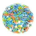 thumbnail image 4 of (6 pack) CandiFetti Edible Decor Shark Blue Dessert Sprinkles with Figural Lid, 2.82 oz, 4 of 9