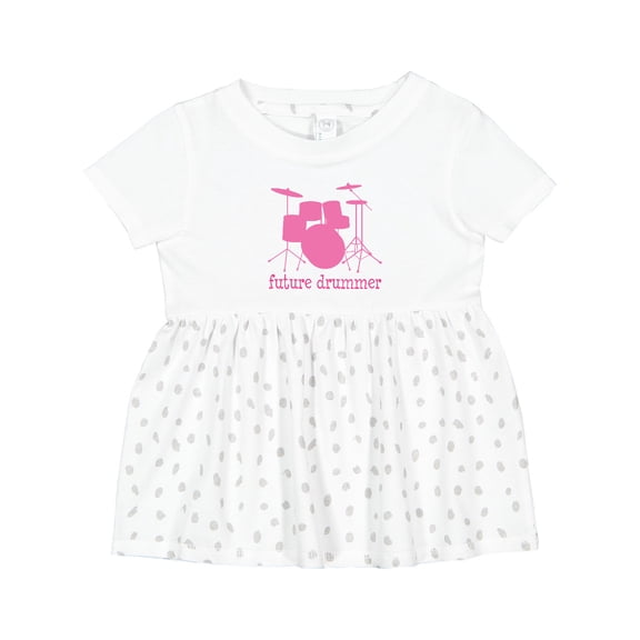 Inktastic Future Drummer Girls Girls Baby Dress