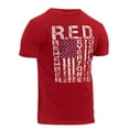 thumbnail image 3 of Rothco Athletic Fit R.E.D. (Remember Everyone Deployed) T-Shirt,Red,3XL, 3 of 3