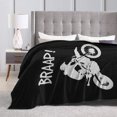 thumbnail image 4 of Dirt Bike - Manta De Forro Polar Para Motocross, Manta Ligera, Súper Suave, Acogedora, Cálida Manta Para Sala De Estar/Dormitorio Durante Todas Las Estaciones (Dirt Bike - Motocross De 60 Pulgadas A 5, 4 of 5