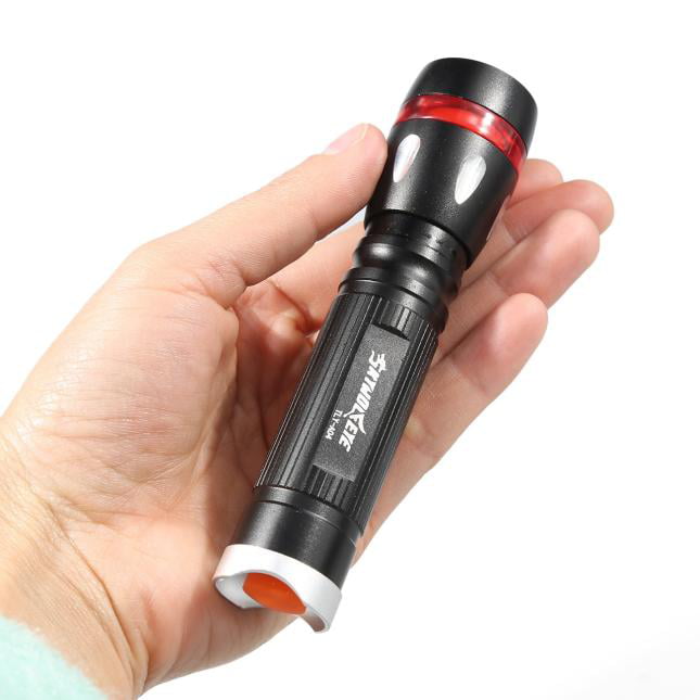T6 Tactical LED Flashlight Torch 50000LM Zoomable 3-Mode for 18650 NEW. 