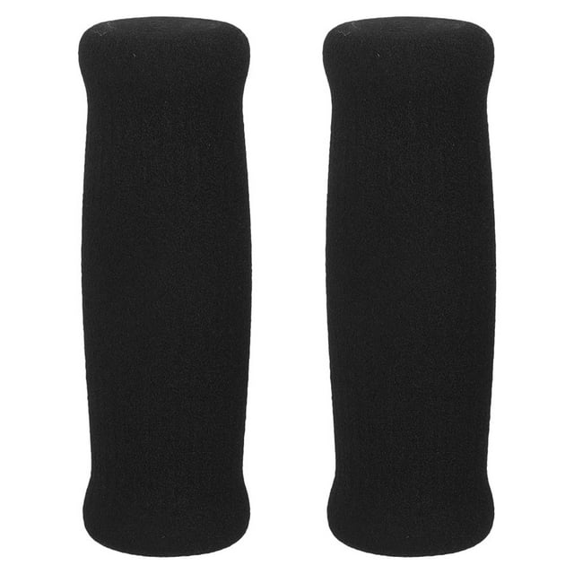 Empuñaduras antideslizantes para mango de bastón para personas mayores, protectores de empuñaduras de esponja, 2 uds.