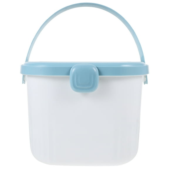 UPOUART Plastic Household Storage Box with Lid, Multi-Purpose Organizer for Home, Office, and Garage Storage