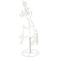 thumbnail image 5 of Northlight 36" Lighted Running Reindeer Silhouette Outdoor Christmas Decor, 5 of 7
