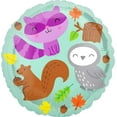 thumbnail image 5 of Woodland Creatures Party Supplies 3 critters Balloon Bouquet Decorations Fox Raccoon Hedgehog, 5 of 7