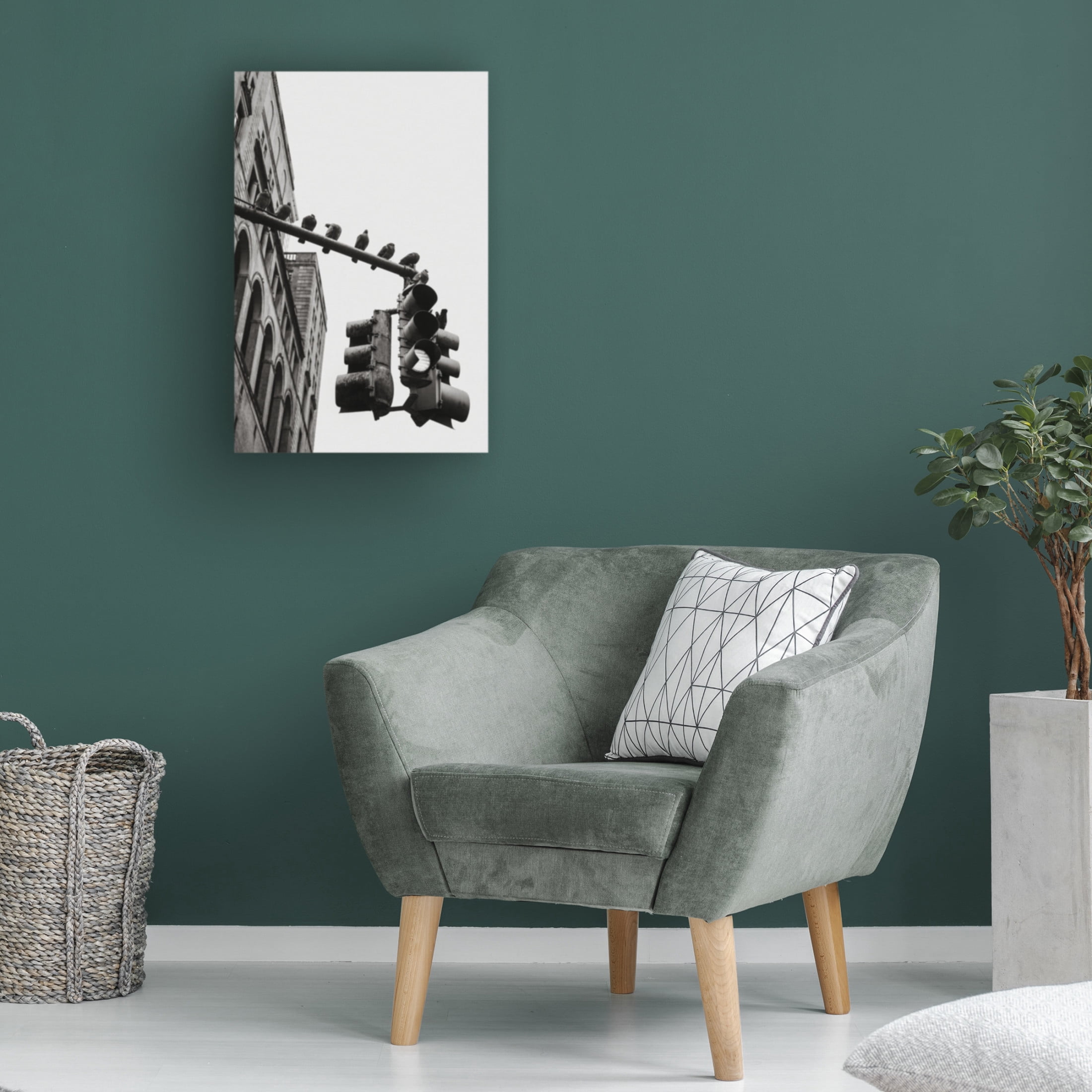 Trademark Fine Art Rikard Martin  New York City Doves Canvas Wall Art