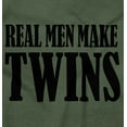 thumbnail image 2 of Funny New Father Real Men Make Twins Hoodie Hooded Sweatshirt Men Brisco Brands X, 2 of 6