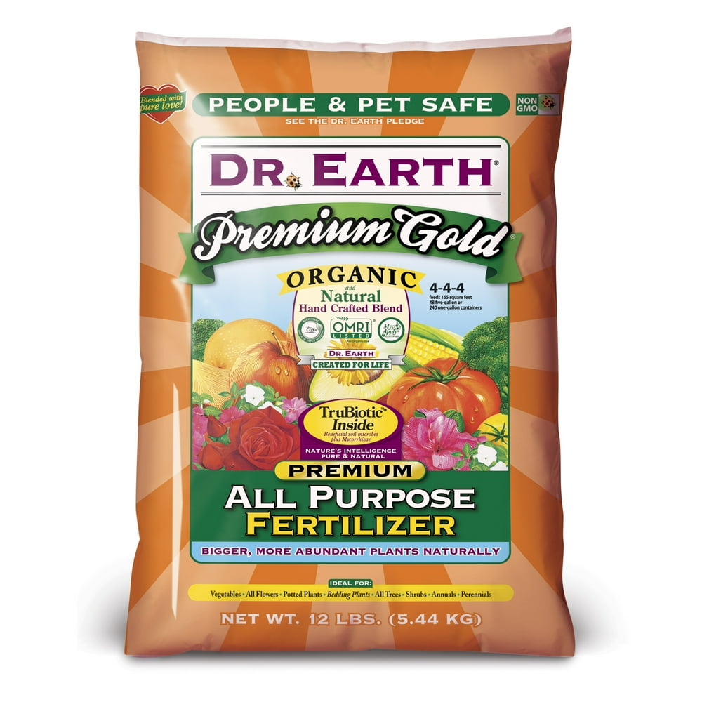 Dr. Earth Organic & Natural Premium Gold All Purpose Plant Food, 444