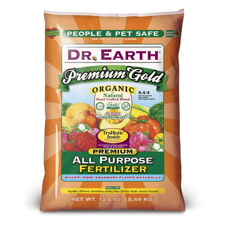 Dr. Earth Organic & Natural Premium Gold All Purpose Fertilizer, 12