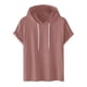 thumbnail image 1 of pstuiky camisetas de hombre, Camiseta deportiva informal de manga corta con capucha y cuello redondo para hombre ropa de hombre xl, 1 of 7