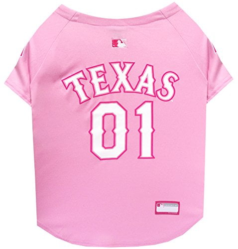 texas rangers pink jersey