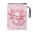 thumbnail image 2 of HELLHERO Cherry Blossoms Book Sleeve Book Organzoer Holder with Lightweight Polyester Fabric Book Carrying Case for Men Textbooks Washable 8.66 x 11.42, 2 of 8