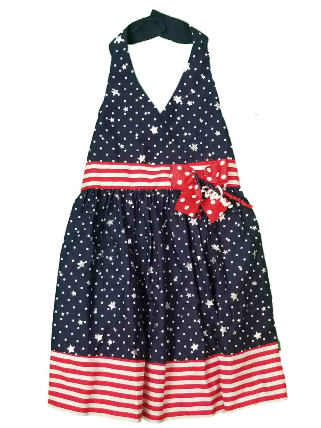 red white and blue baby girl clothes