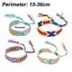 thumbnail image 2 of Pulseras tejidas de la amistad con cierre de nudo corredizo para mujeres, niñas y hombres – Ajustables (paquete de 4), 2 of 5
