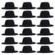 thumbnail image 5 of 20 mini sombreros formales negros para muñecas., 5 of 7